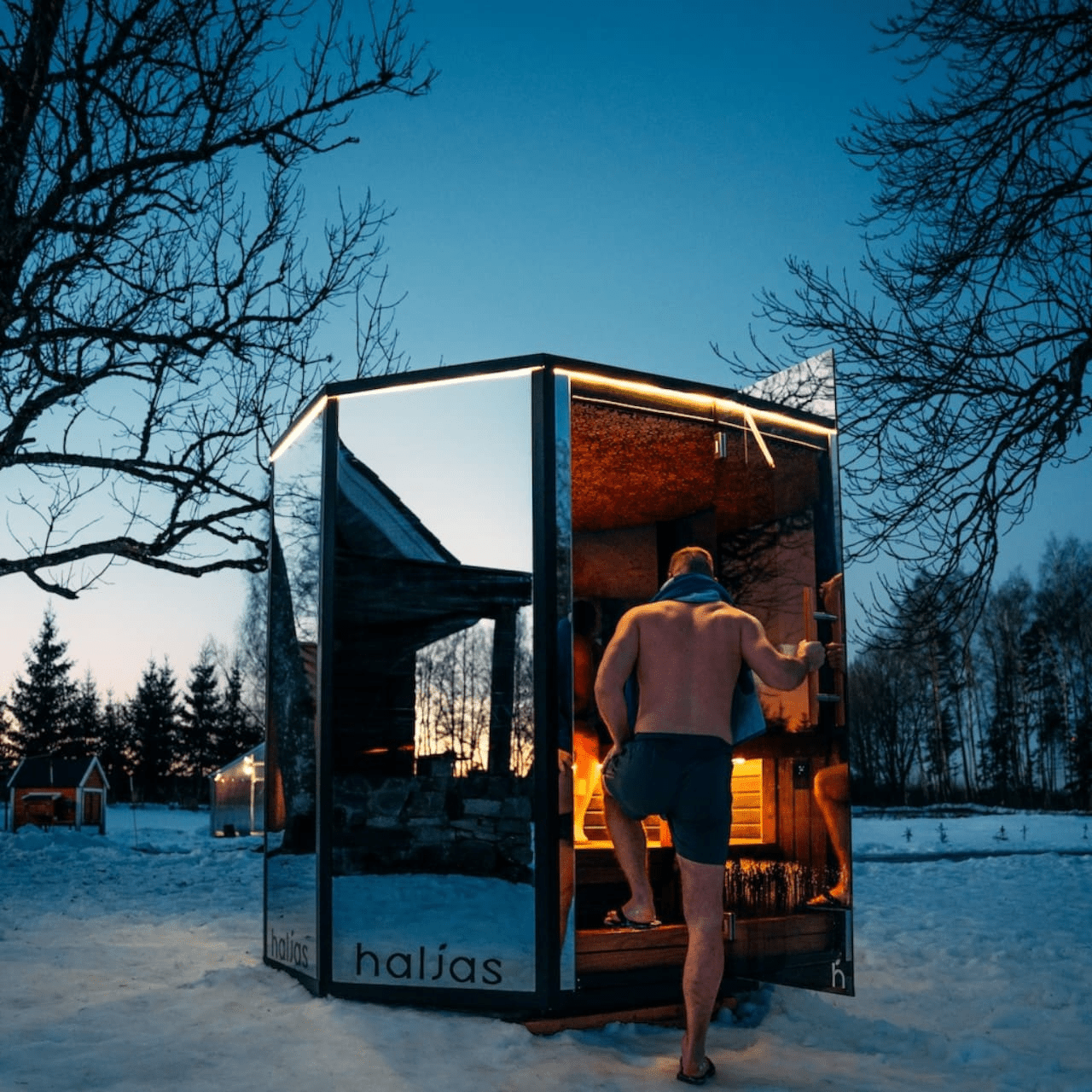 HALJAS MIRROR GLASS SAUNAS - The Sauna Store