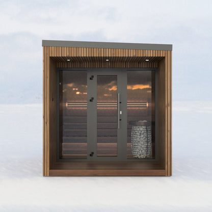 SKOTLANTI SAARI Outdoor Sauna - The Sauna Store