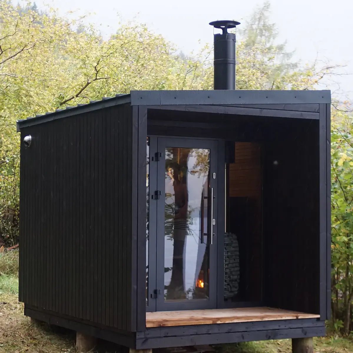 SKOTLANTI SAARI Outdoor Sauna - The Sauna Store